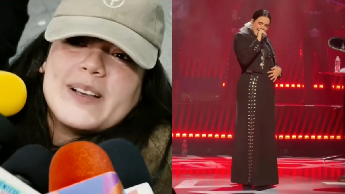 Camila Fernández reaparece en silla de ruedas y llorando tras anunciar embarazo: ¿Qué le pasó a la cantante? VIDEO