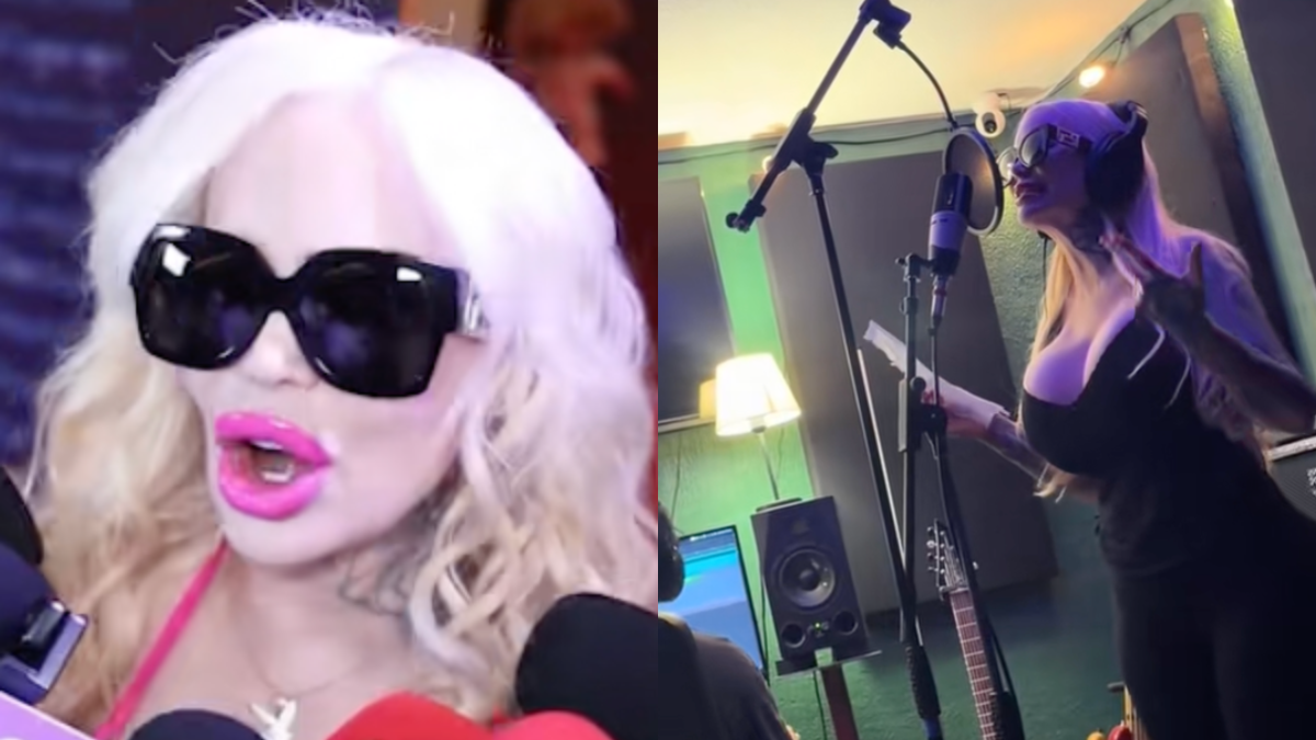 Sabrina Sabrok graba canción y en redes la critican por estar "desafinada": ¡Ella explota! "Peor que Ángela"