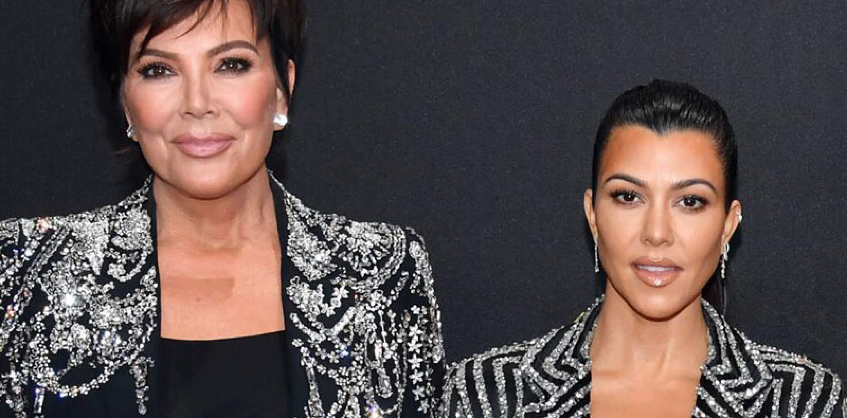Kris Jenner y Kourtney Kardashian
