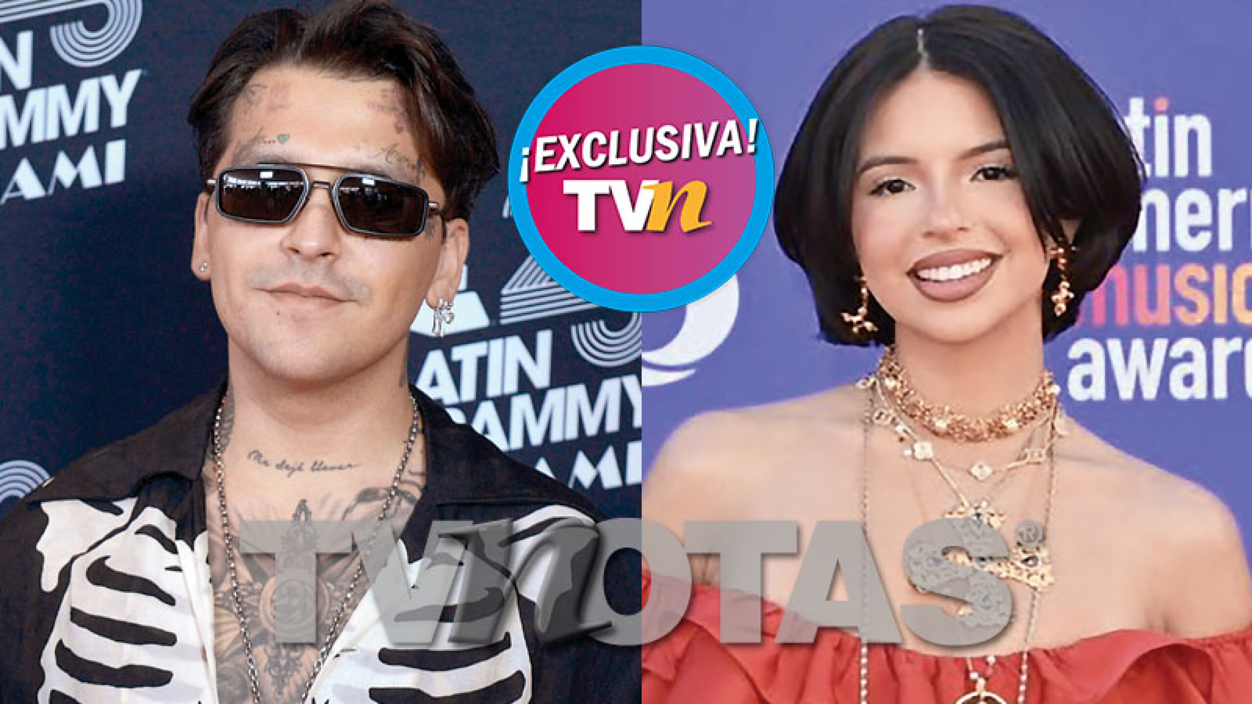 Christian Nodal y Ángela Aguilar novios