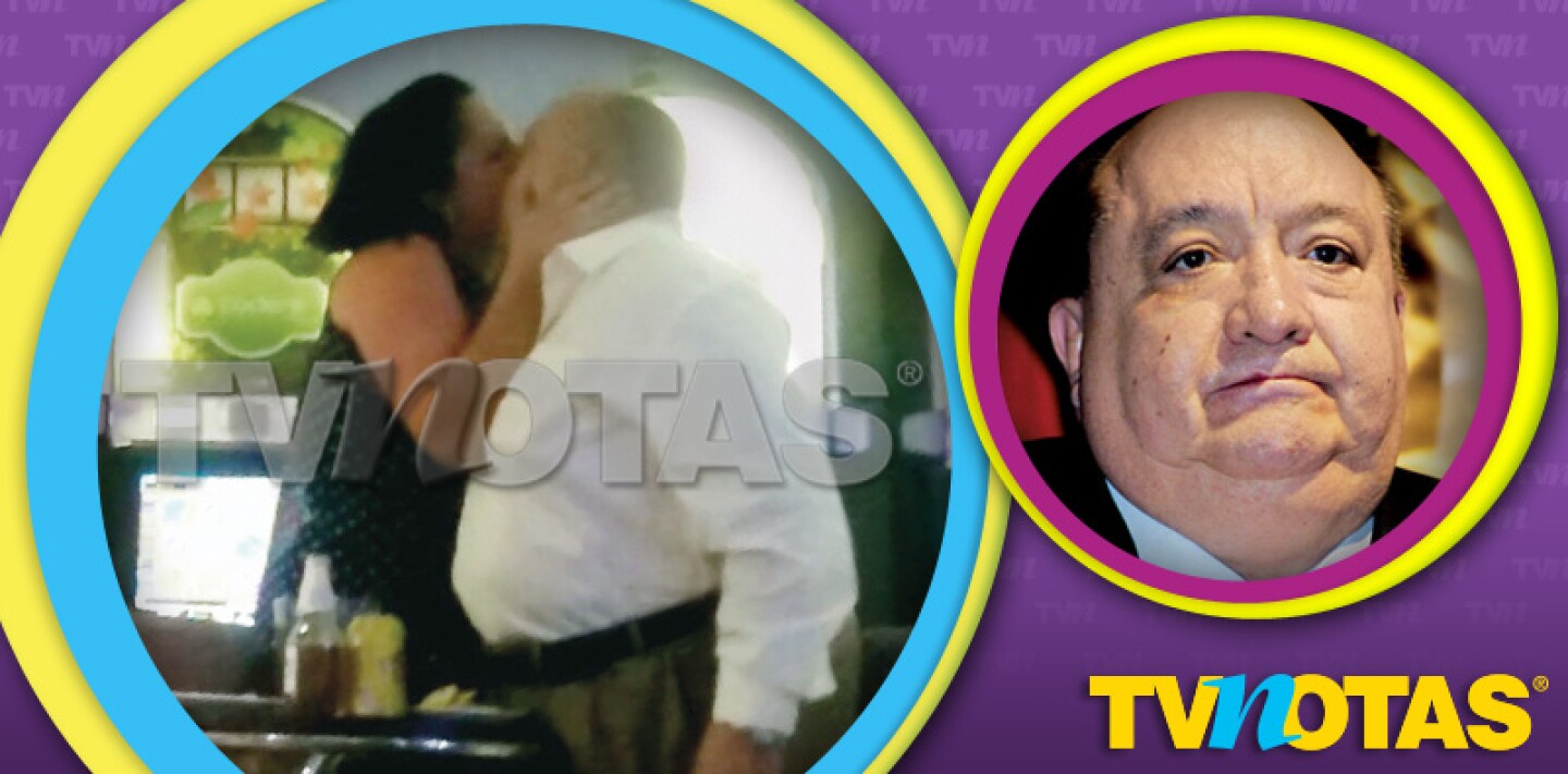 Luis de Alba estuvo divirtiéndose con una mujer que no es su esposa.