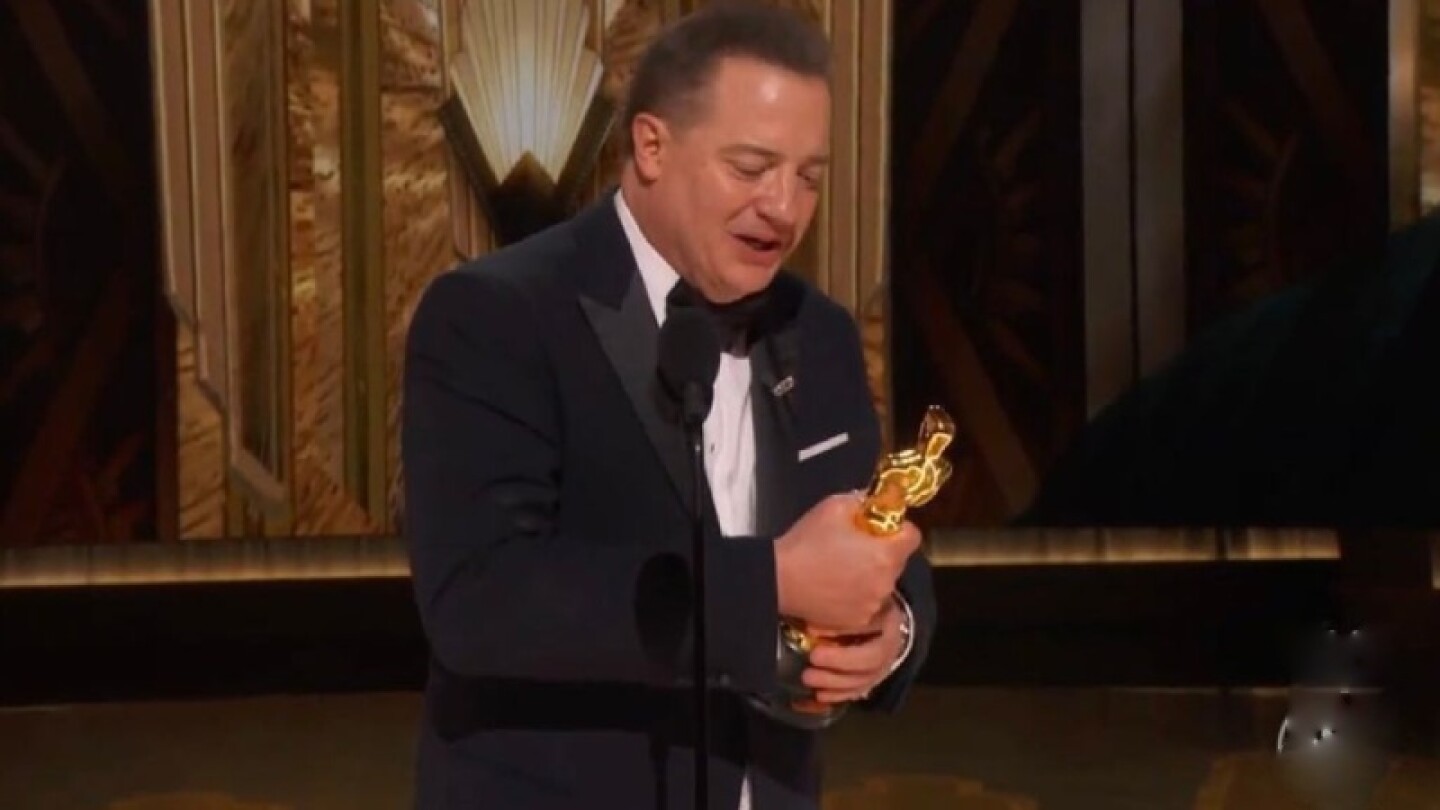 Premios Oscar 2023: Brendan Fraser se lleva la estatuilla a Mejor Actor por The Whale