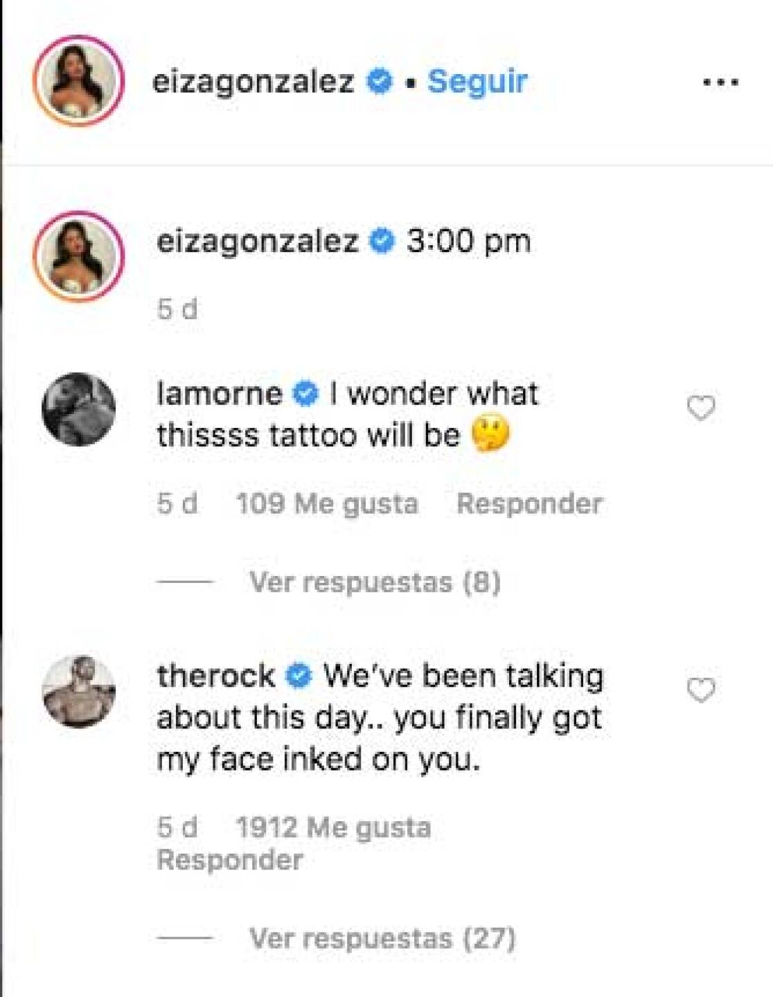 Eiza González mostró a través de una publicación en sus redes sociales el dibujo que se realizó en el brazo izquierdo
