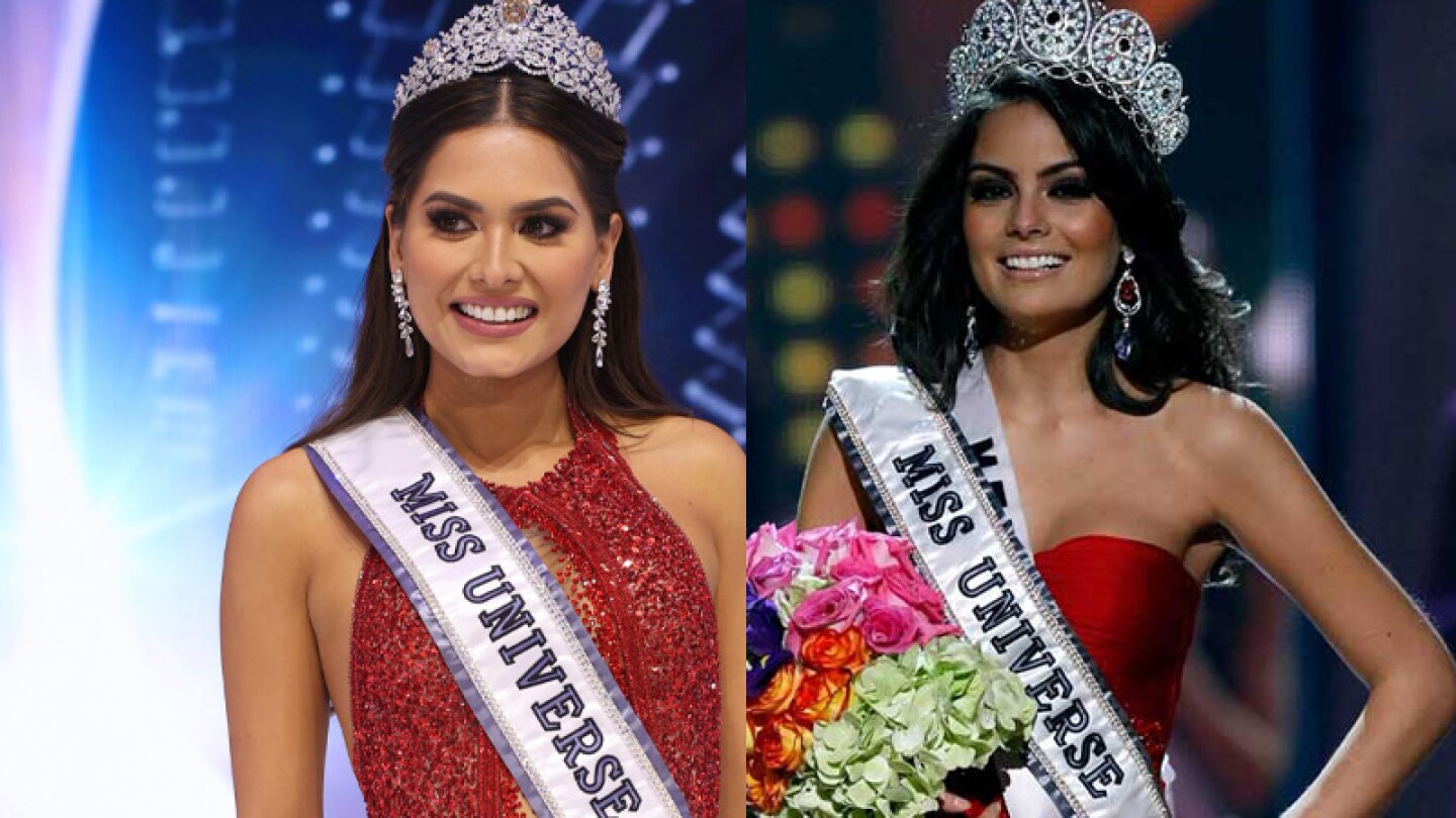 Andrea Meza y Ximena Navarrete por fin se conocen, ¡encuentro de reinas!
