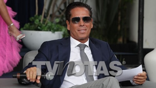 Roberto Palazuelos en el Hotel VIP