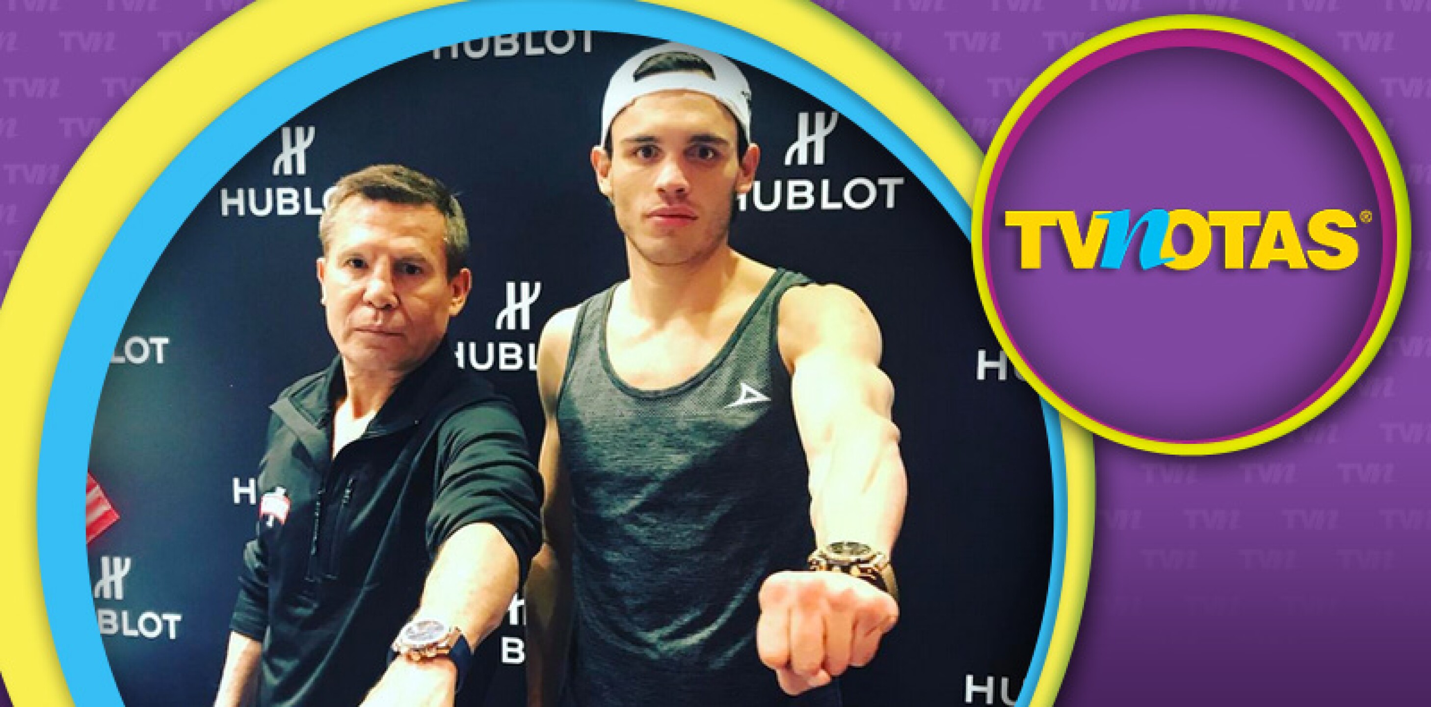 Julio César Chávez y Jr w.