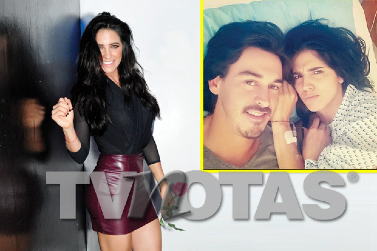 Bárbara de Regil casi se ahoga con dos pastillas y terminó en el hospital, pero su novio estuvo acompañándola en todo momento.