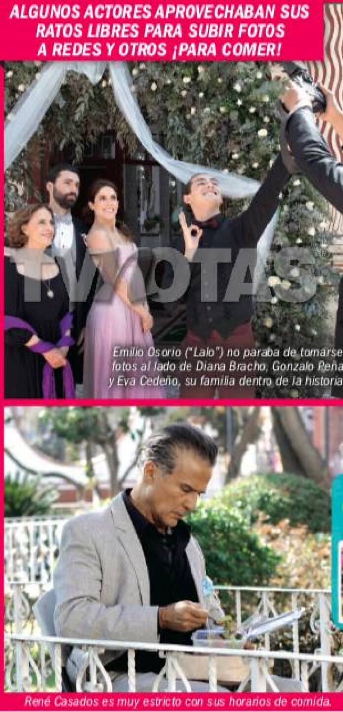 Detrás de cámaras
