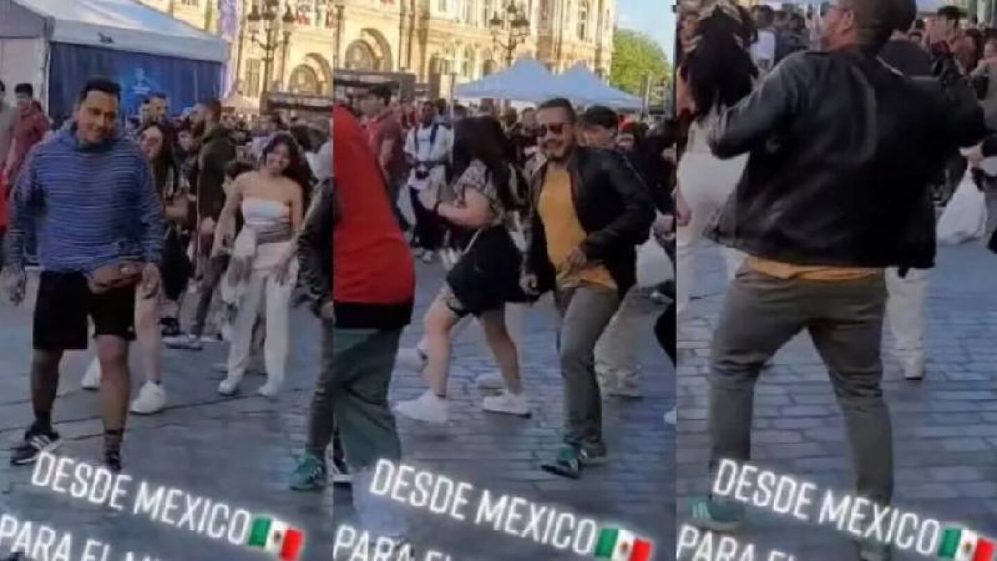 Mexicanos enseñan a bailar Payaso de rodeo en París