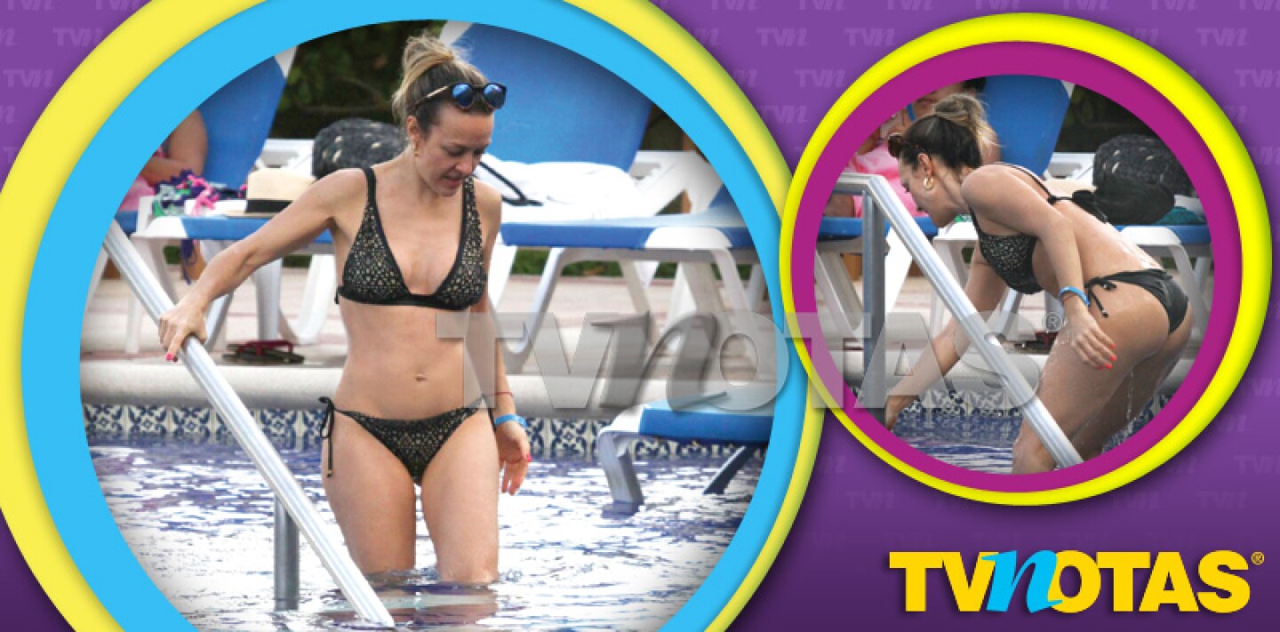 Fey presumió cuerpazo en bikini.