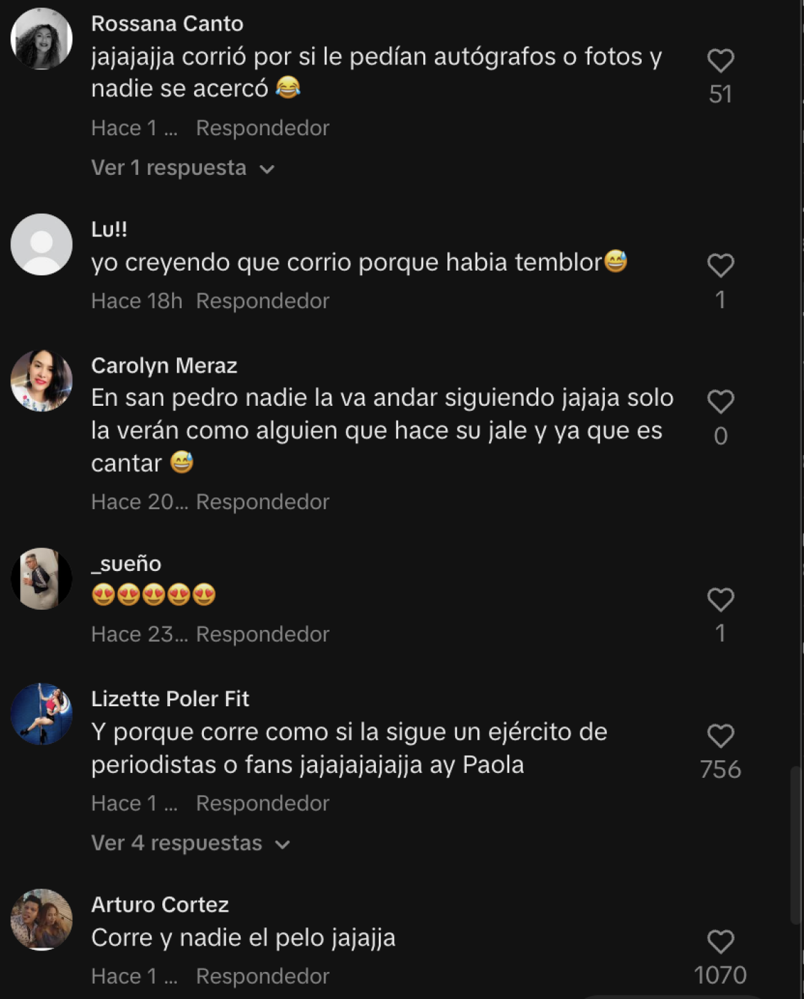 comentarios a danna