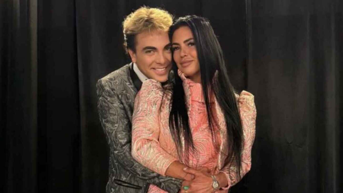 Cristian Castro y Mariela Sánchez