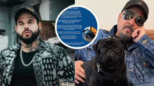 ¿Perro pug de la dinastía Aguilar pide disculpas? "Me enojé de ver a mi hermano hablar mal"