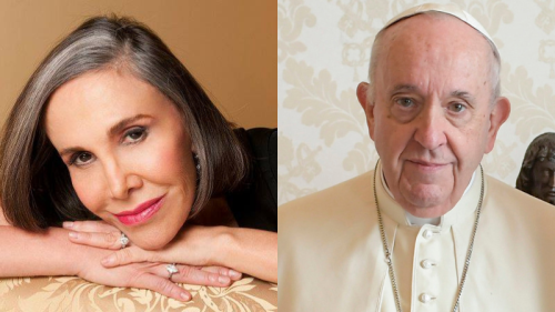 Florinda Meza y el Papa Francisco.png