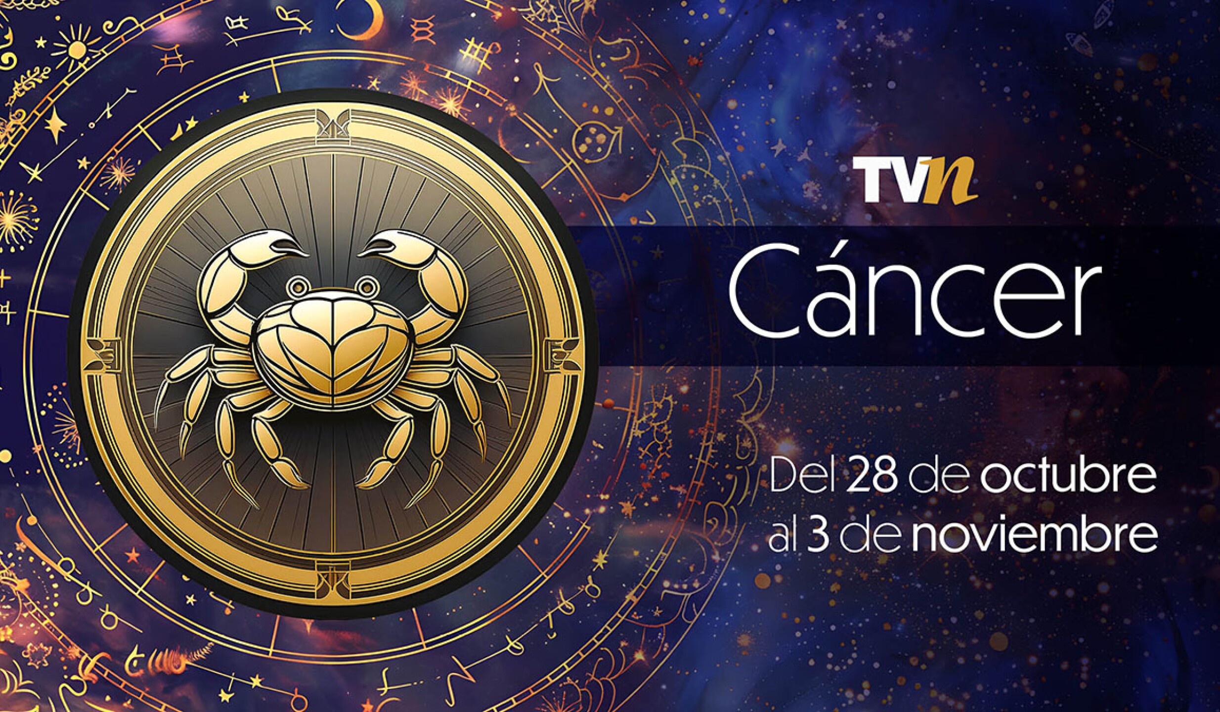 Cáncer, horóscopo semanal del 28 de octubre al 3 de noviembre. ¡Todos los signos!