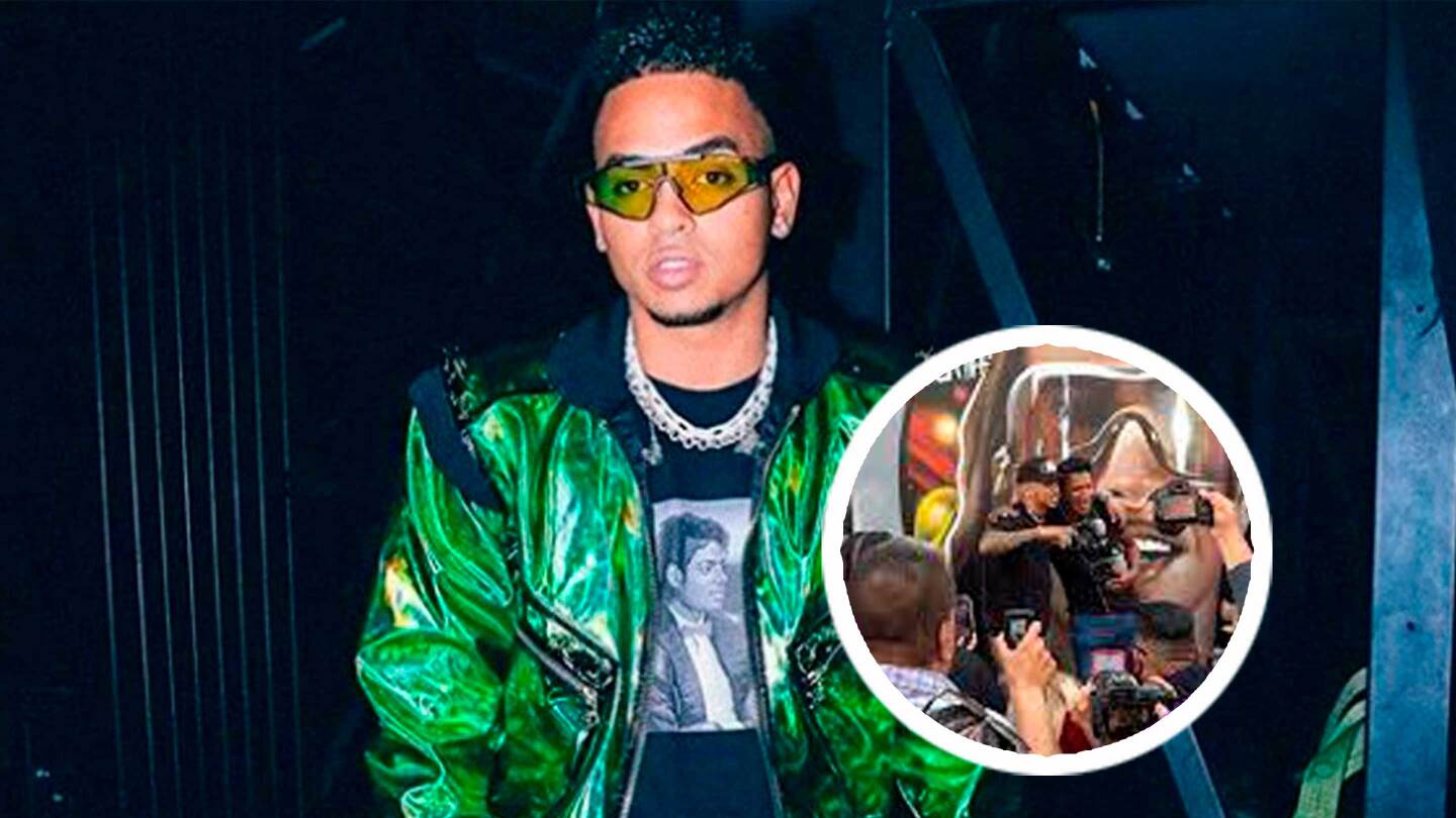 Ozuna sorprende al pasearse por Tepito ¿se compró una Kittychela?