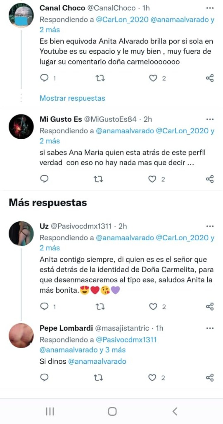 Ana María Alvarado se pelea con la tuitera que se burló del cara de Joanna Vega-Biestro sin maquillaje