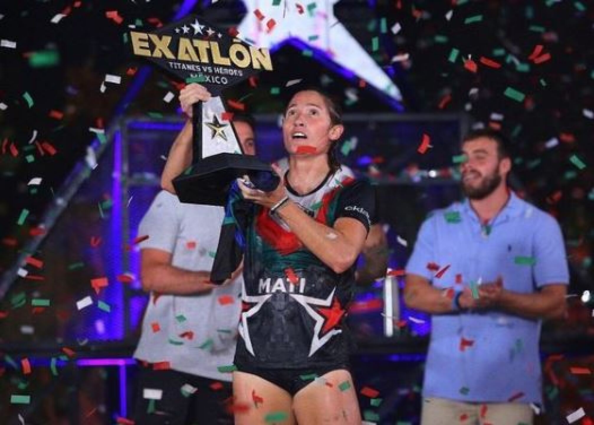 La atleta es una profesional.