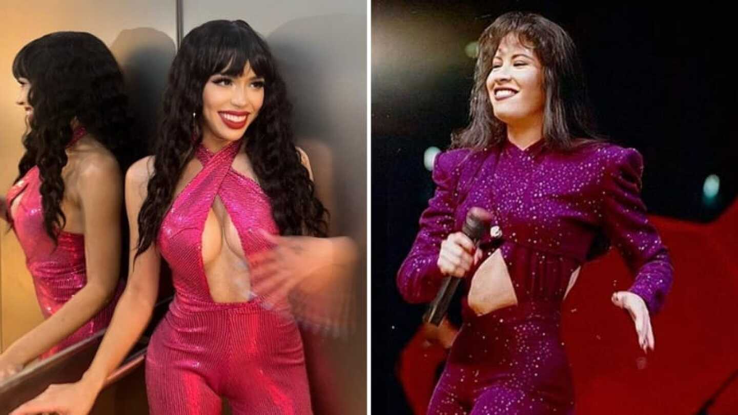 Yeri Mua se caracteriza de Selena Quintanilla y se la acaban en redes sociales