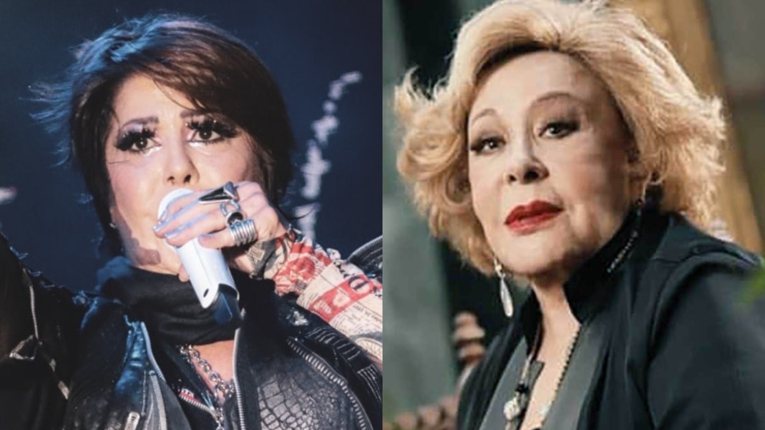 Silvia Pinal y Alejandra Guzmán