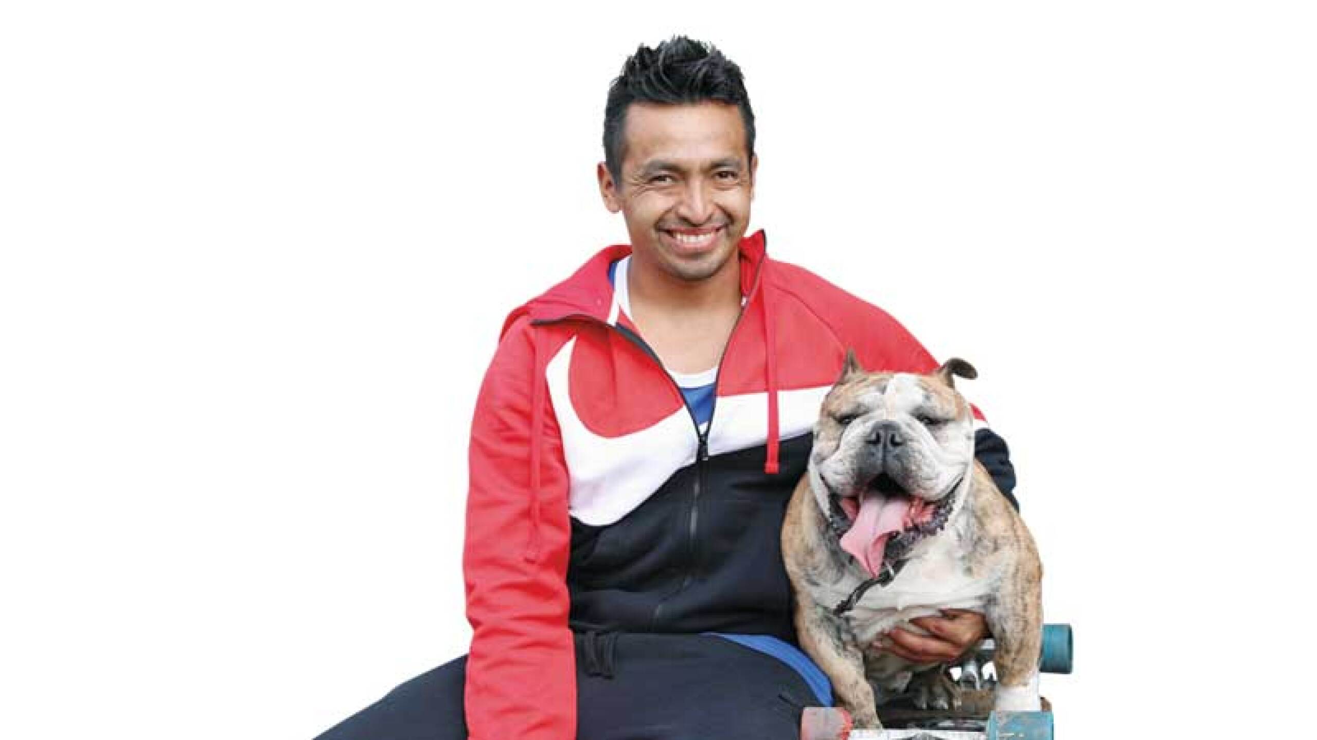 Erick Juárez es su humano.