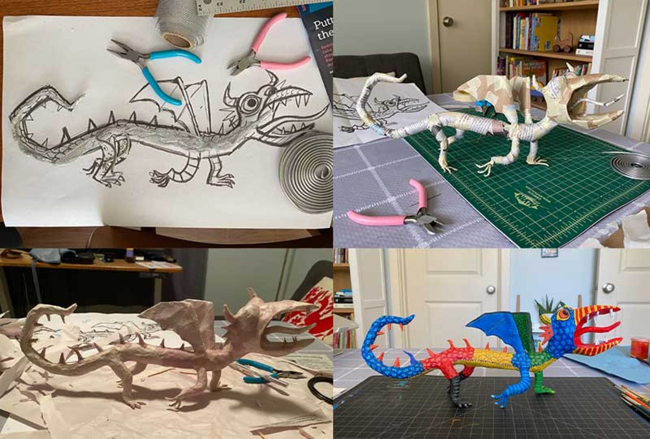 Así se hace un Alebrije