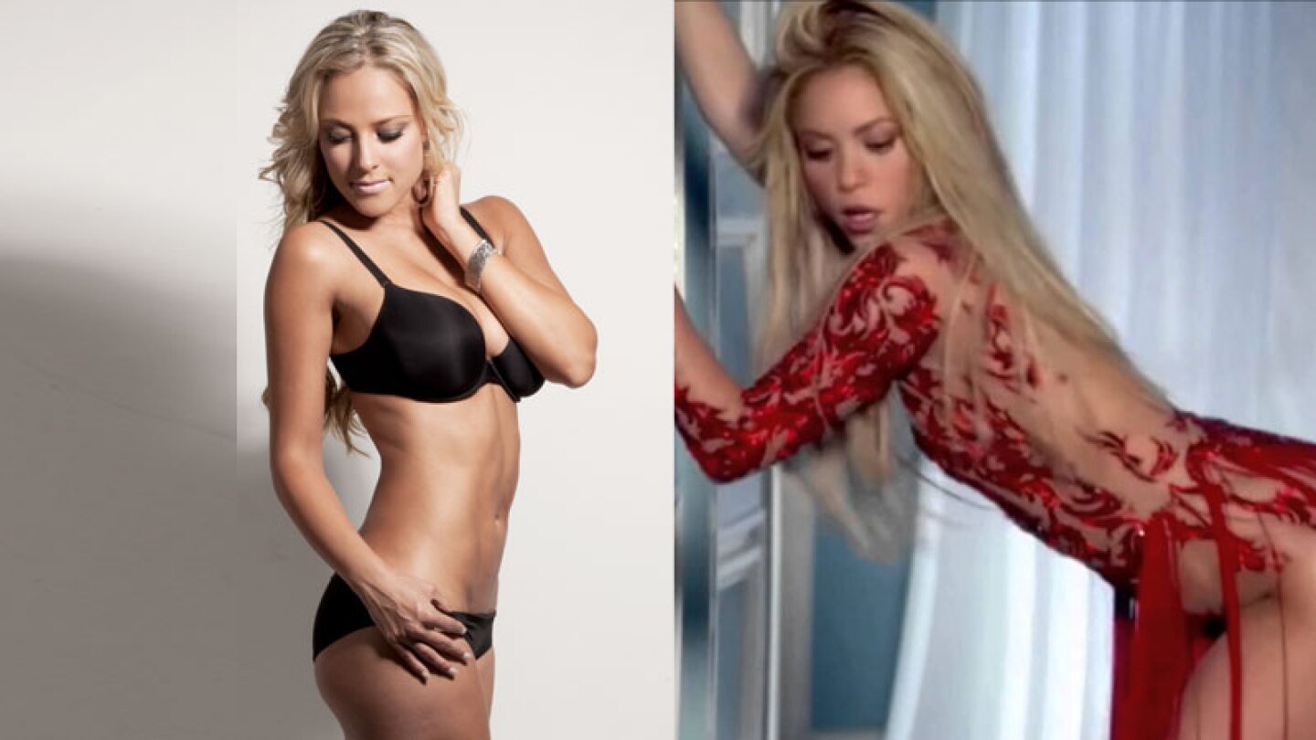 Vanessa Huppenkothen se lució mostrando sus dotes al estio de Shakira