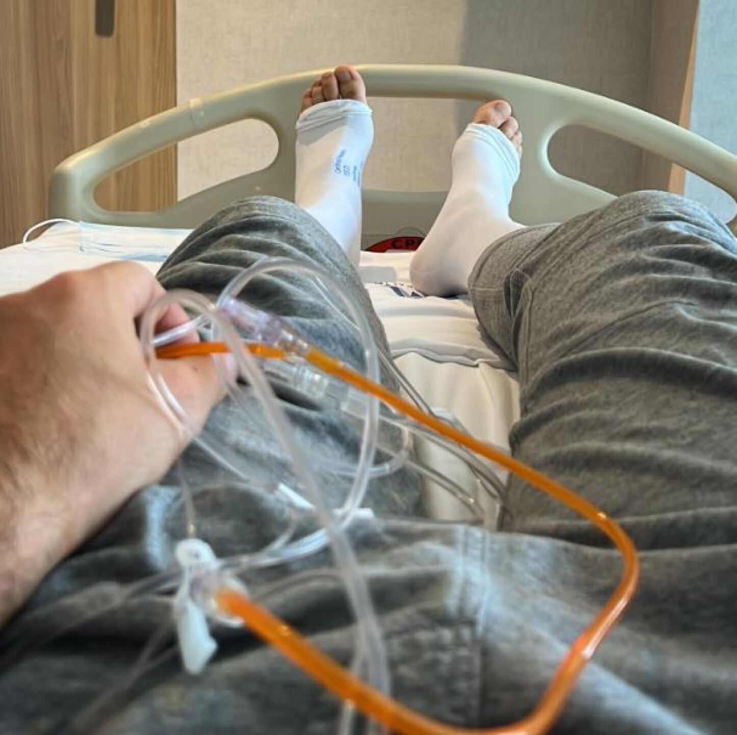 Diego de Erice regresa al hospital para una segunda operación