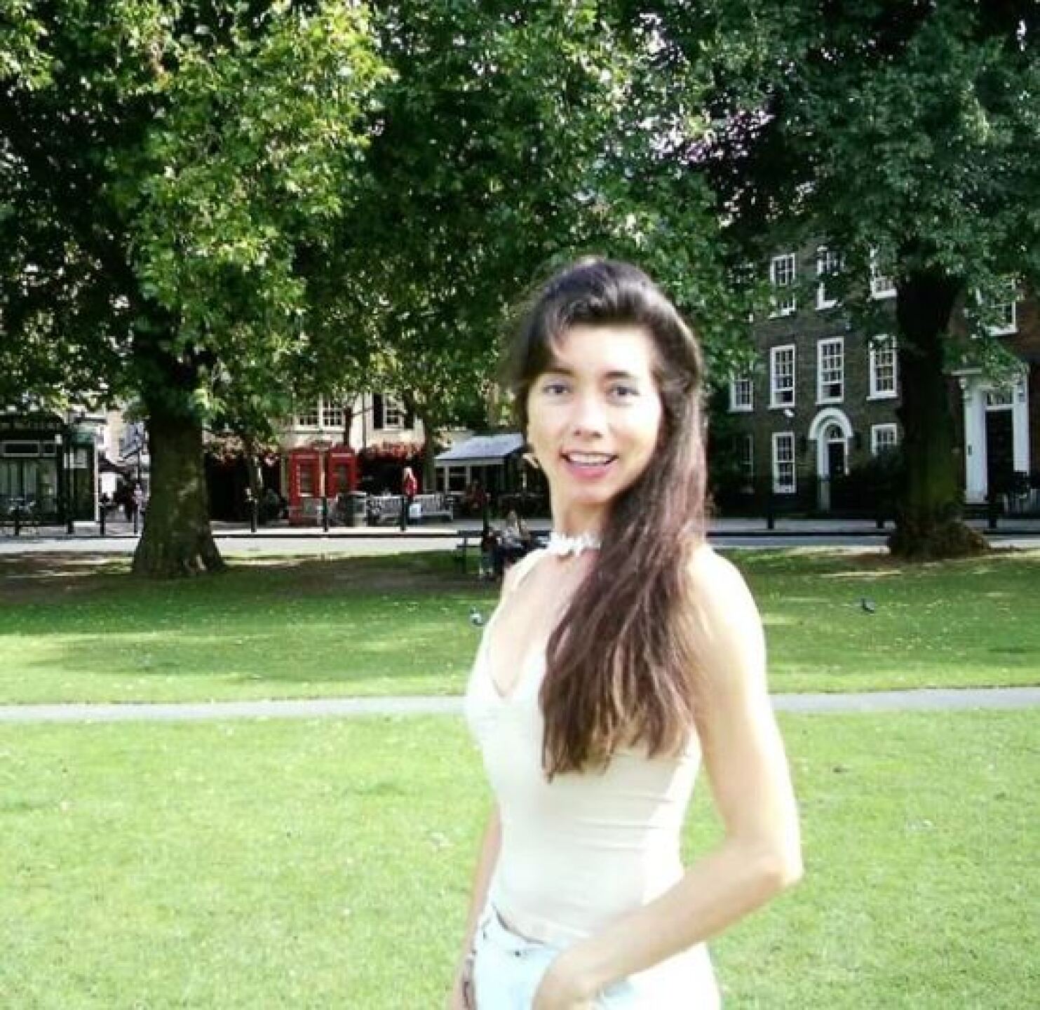 Bella de la Vega de joven