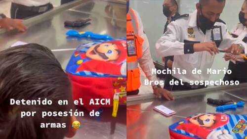 Detienen niño de 6 años por llevar armas de juguete