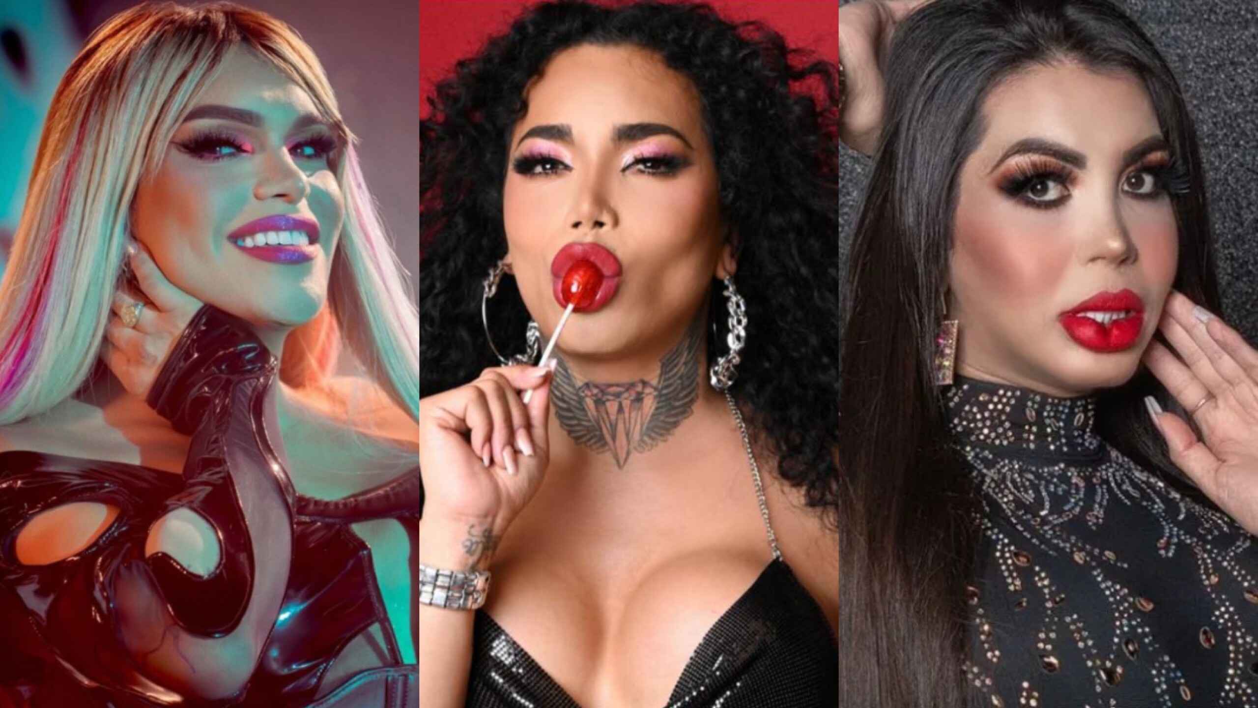 Wendy Guevara, Paolita Suárez y Vanessa Labios 4K