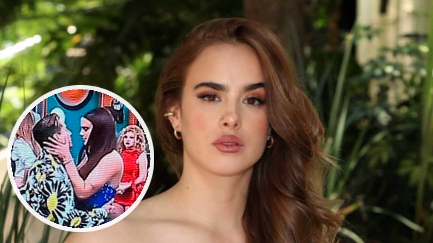 Gala, composición con beso de agustin en LCDLFM