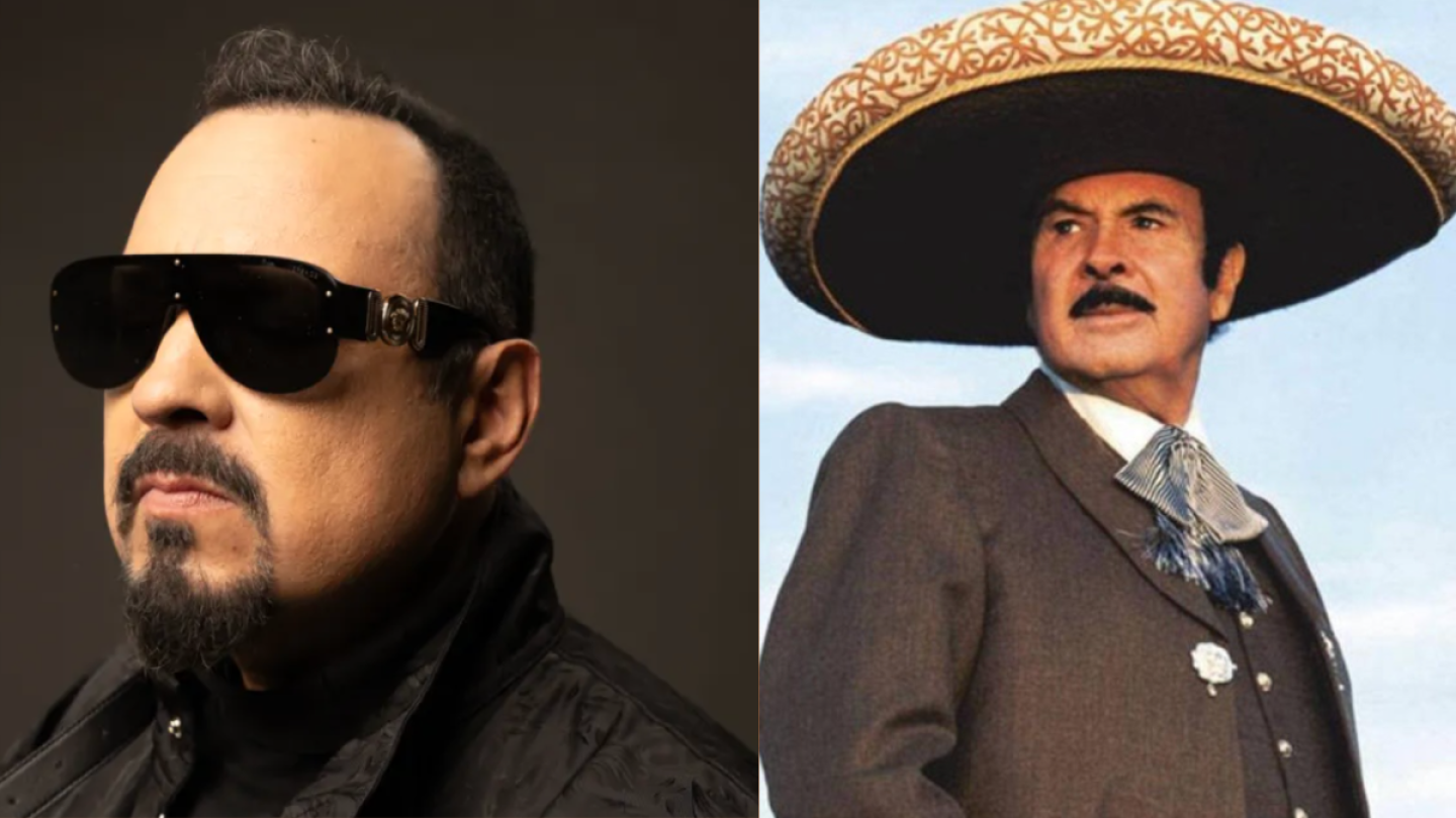 Pepe Aguilar y Antonio Aguilar