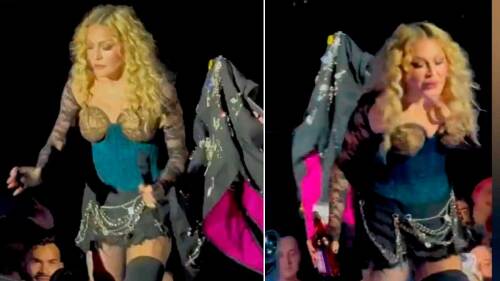 Llueven críticas a Madonna tras escupir a su público en pleno show