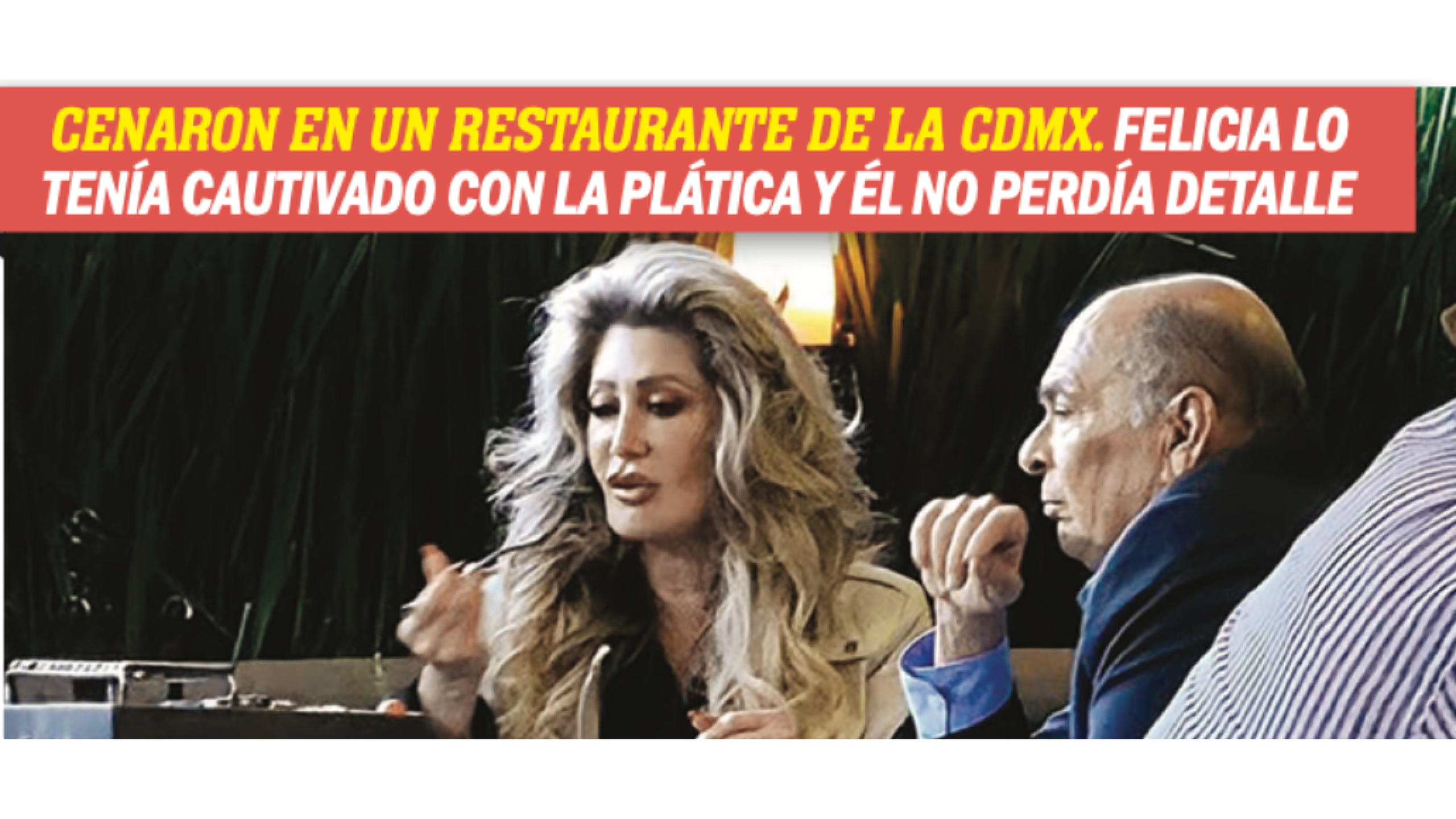 Felicia Mercado y Antonio Pérez Garibay.