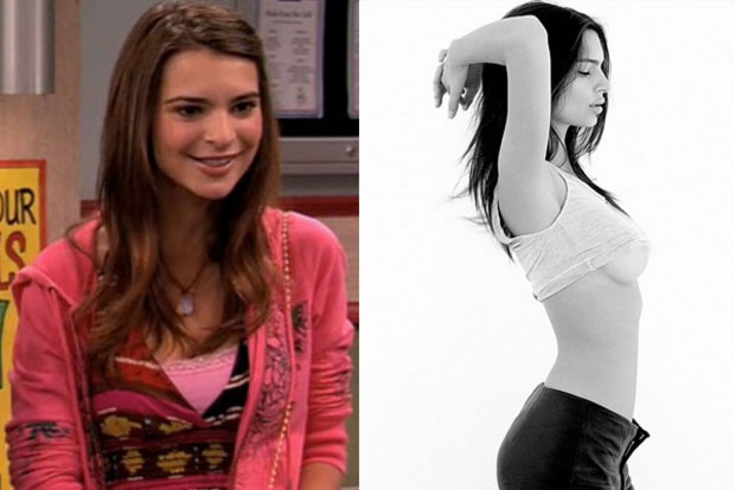 Emily Ratajkowski fue actriz de iCarly y ahora es una hermosa modelo.