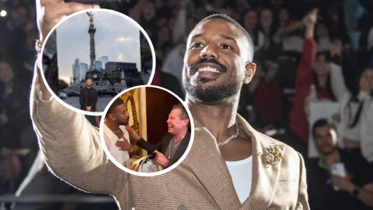 Michael B. Jordan en CDMX: Celebró su cumpleaños, visitó el Ángel y ¡conoció a Julio César Chávez!