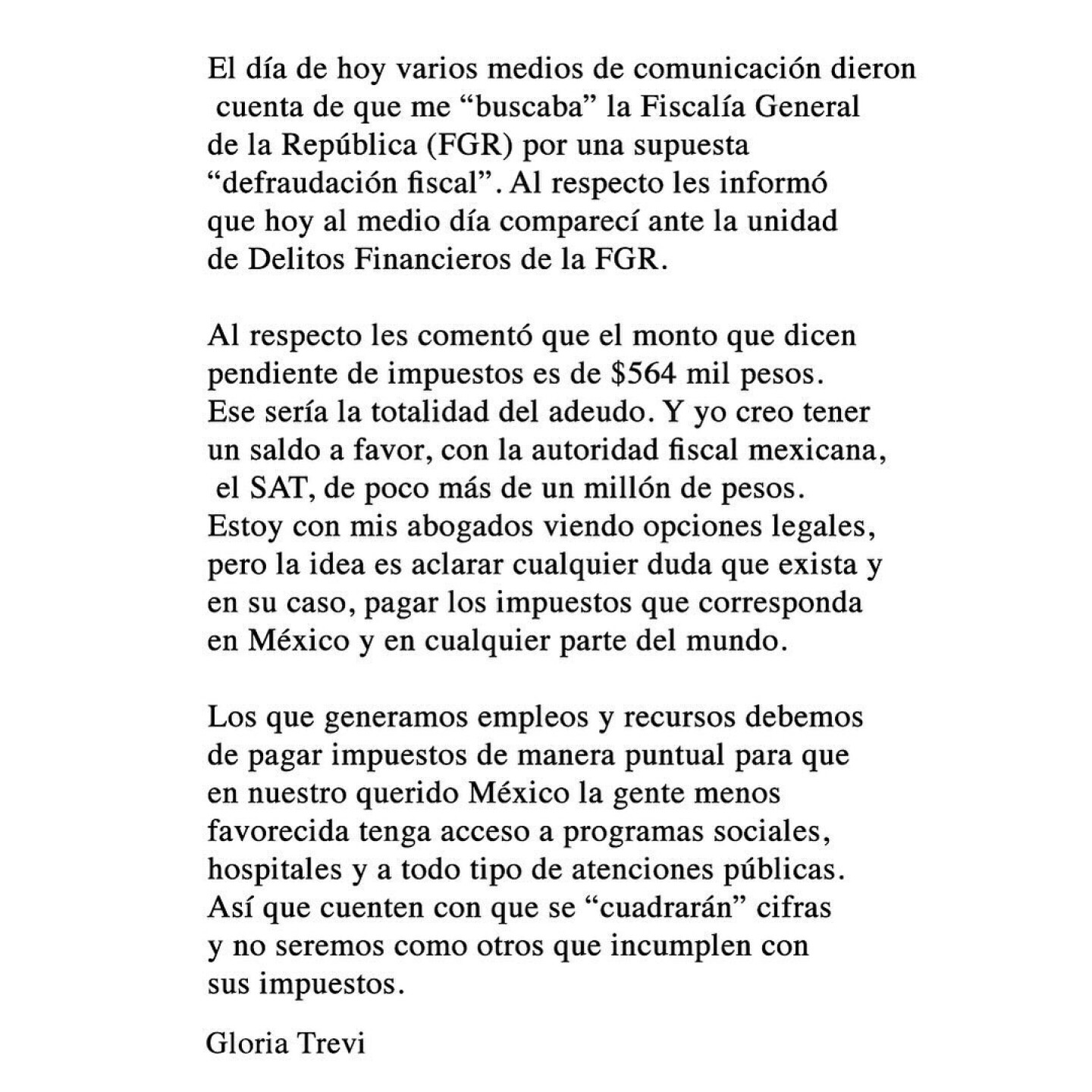 gloria trevi comunicado1.jpeg