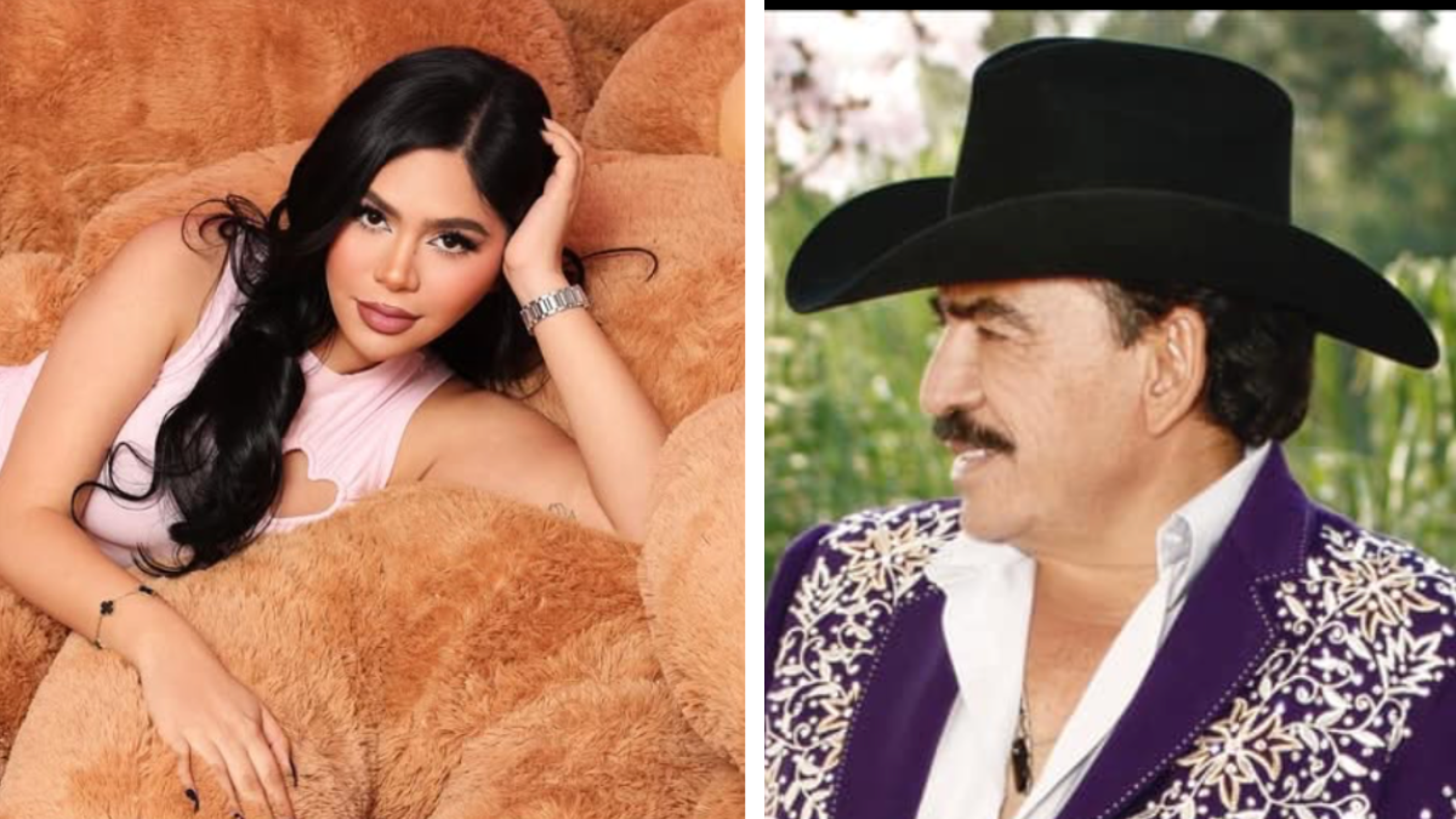 Joan Sebastian y su hija Juliana