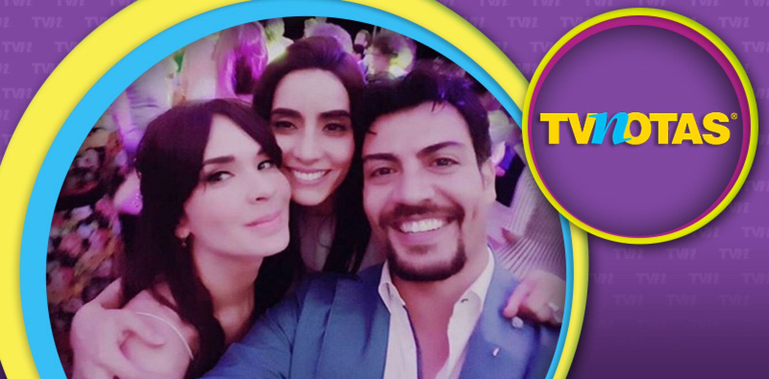 Adriana, Paola y Andrés continuaron su amistad.