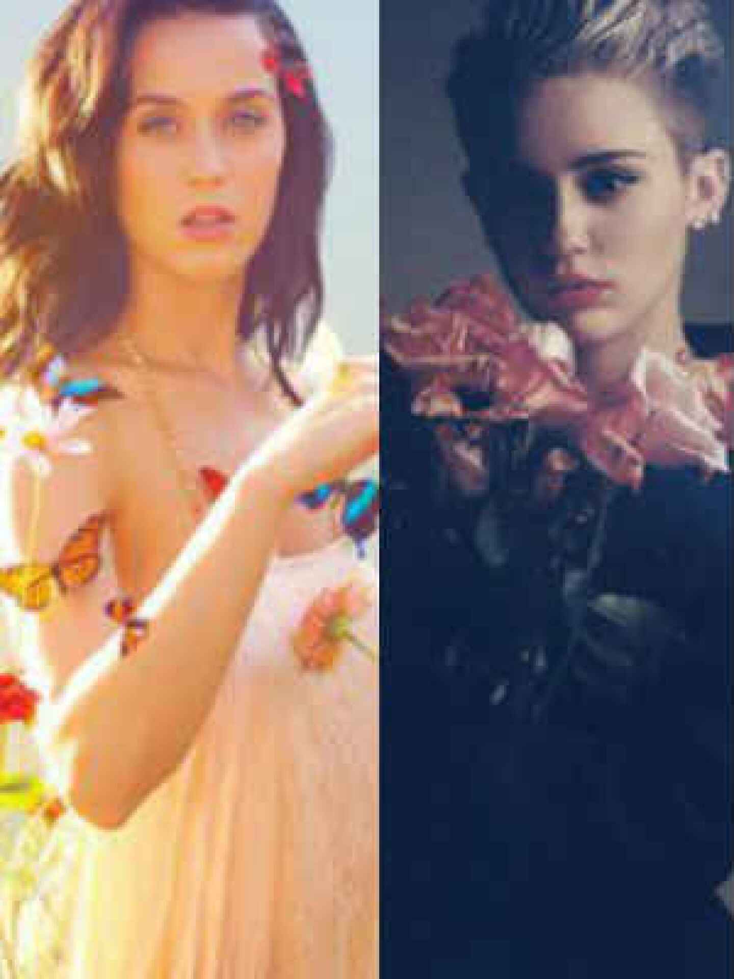 Miley respondió a las declaraciones de Perry, ¡y habló sobre su ex!.