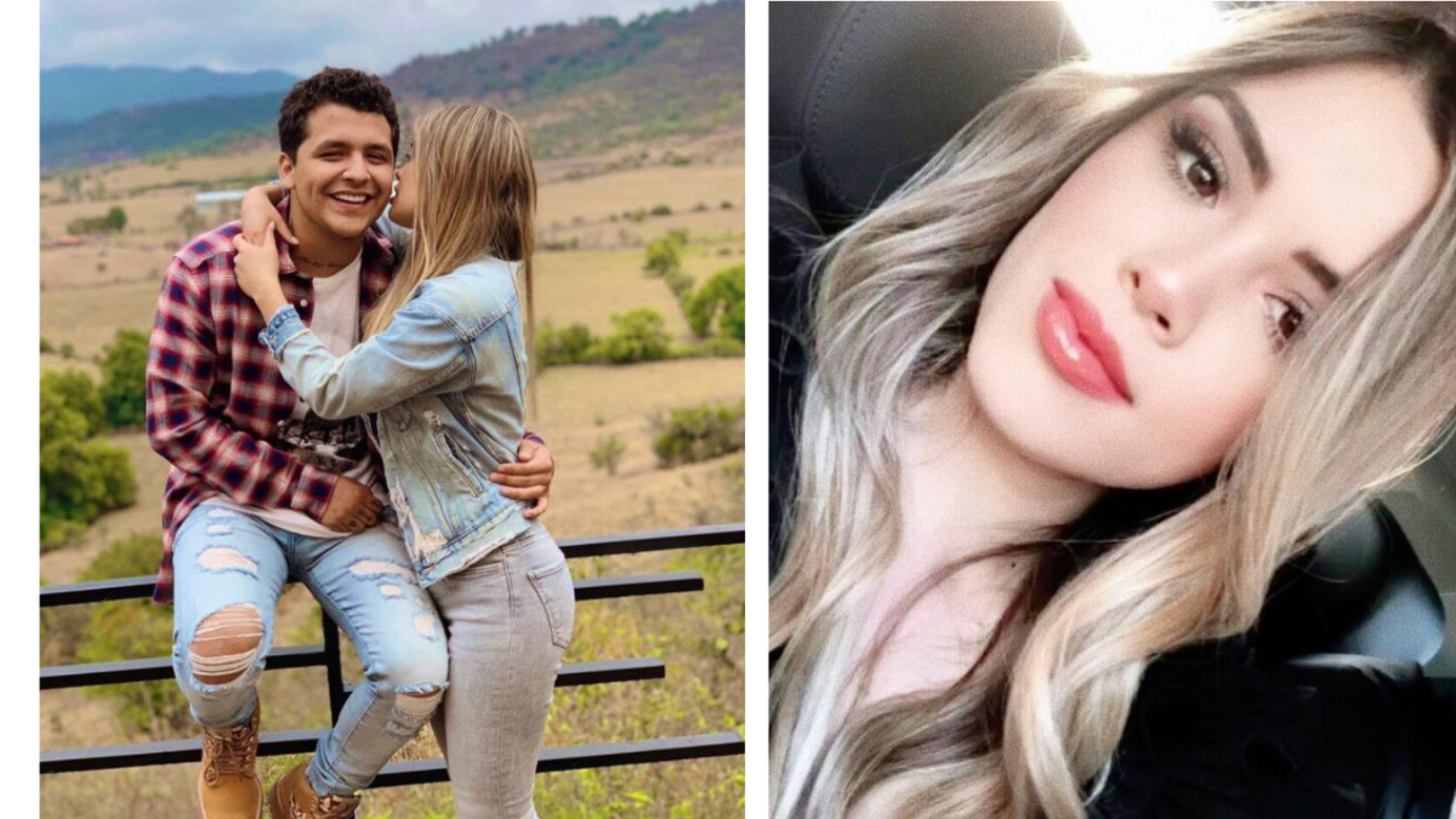 Hermana de Christian Nodal presume amistad con ex de su hermano
