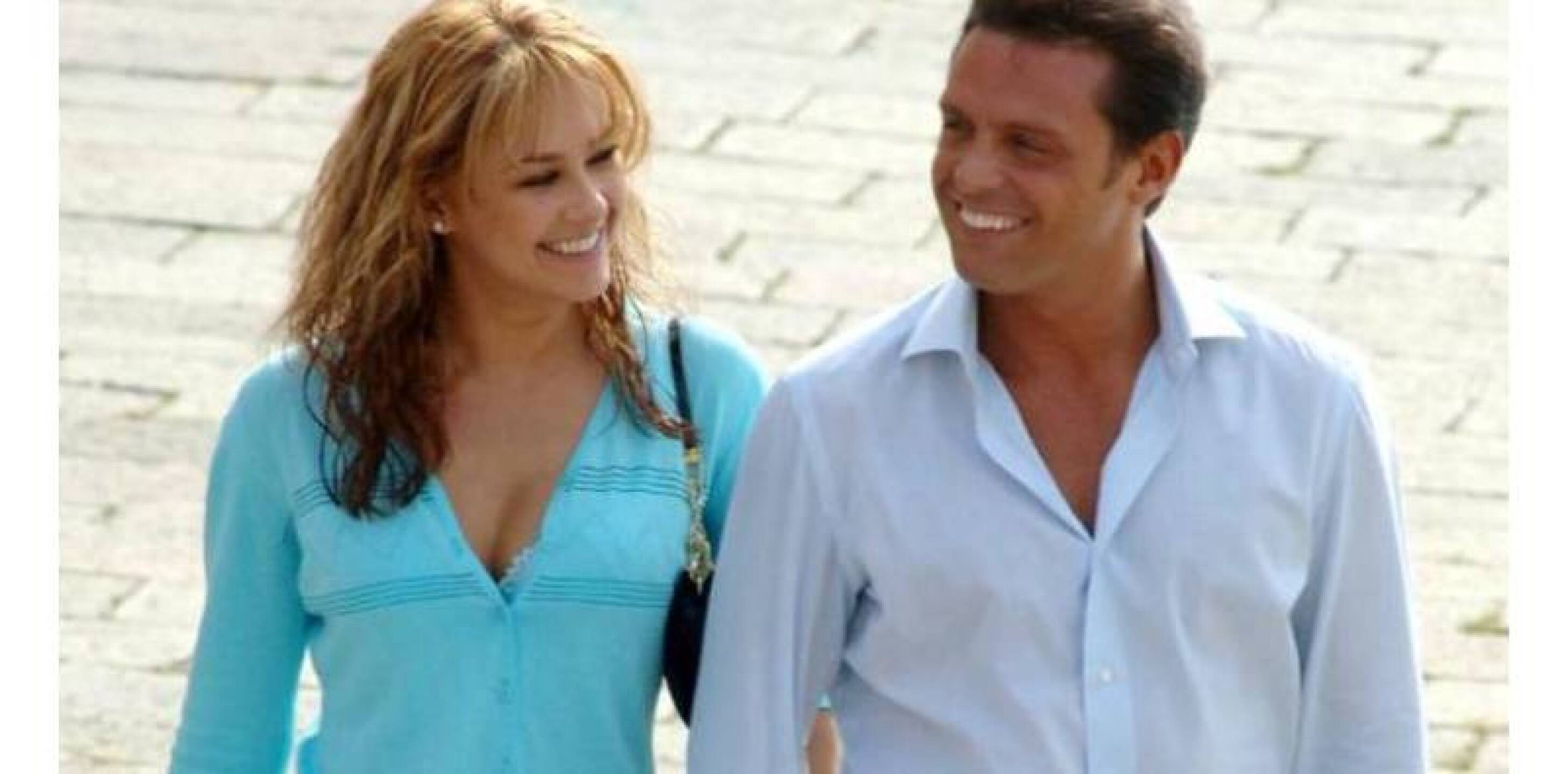 Aracely Arámbula y Luis Miguel
