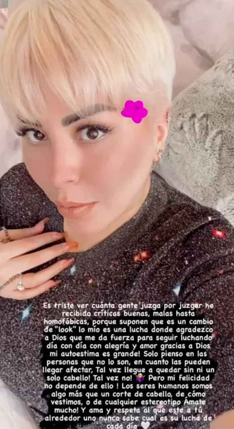 La señora se defendió de los haters