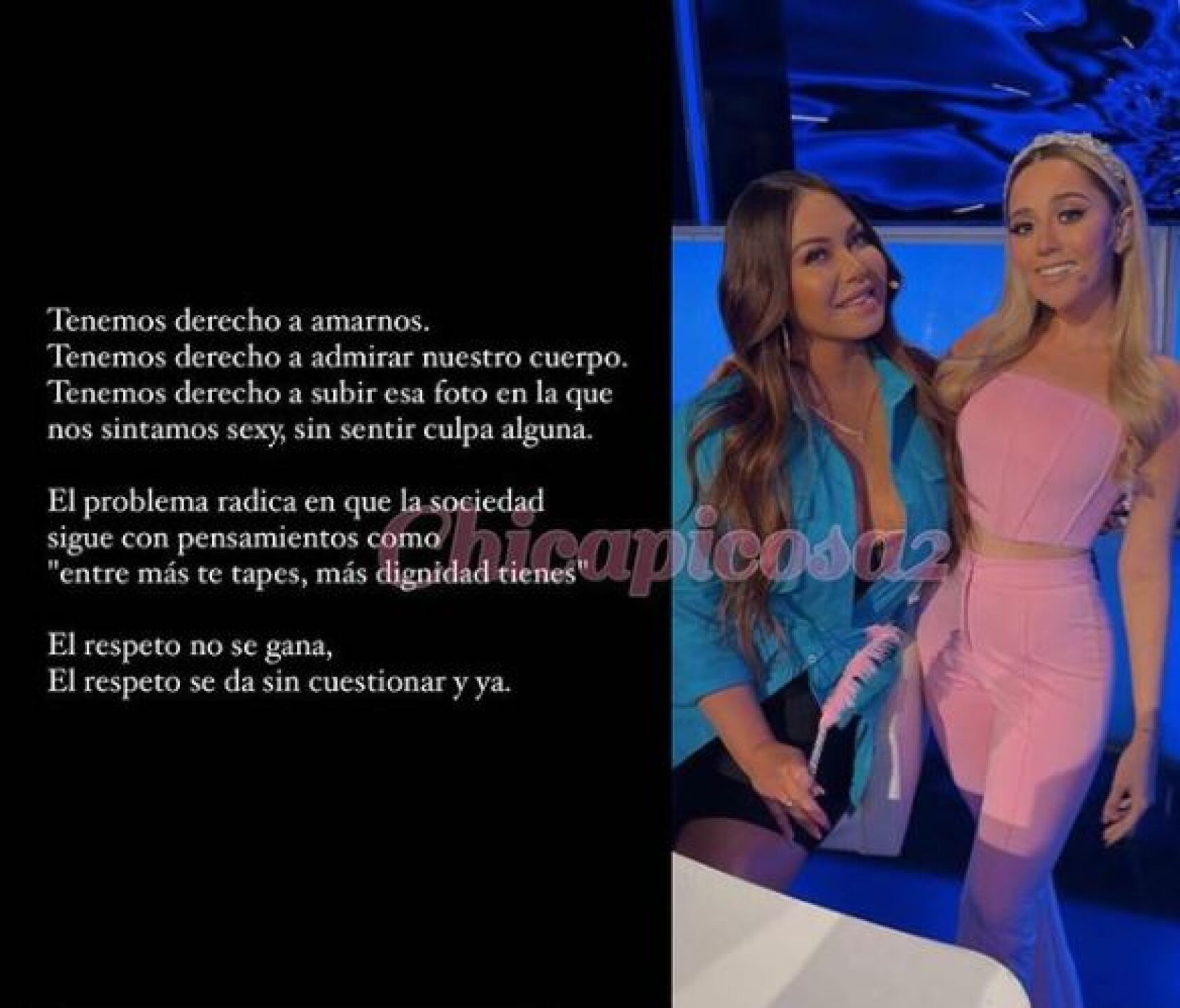 Chiquis recibió emotivos mensajes.