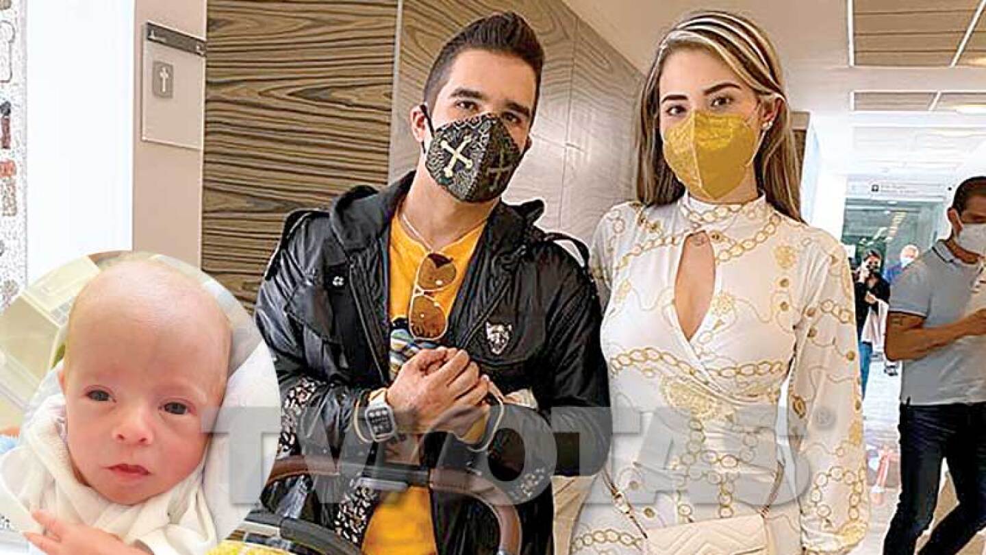Emir Pabón y Stefanía de Aranda por fin tienen a su hijo en casa