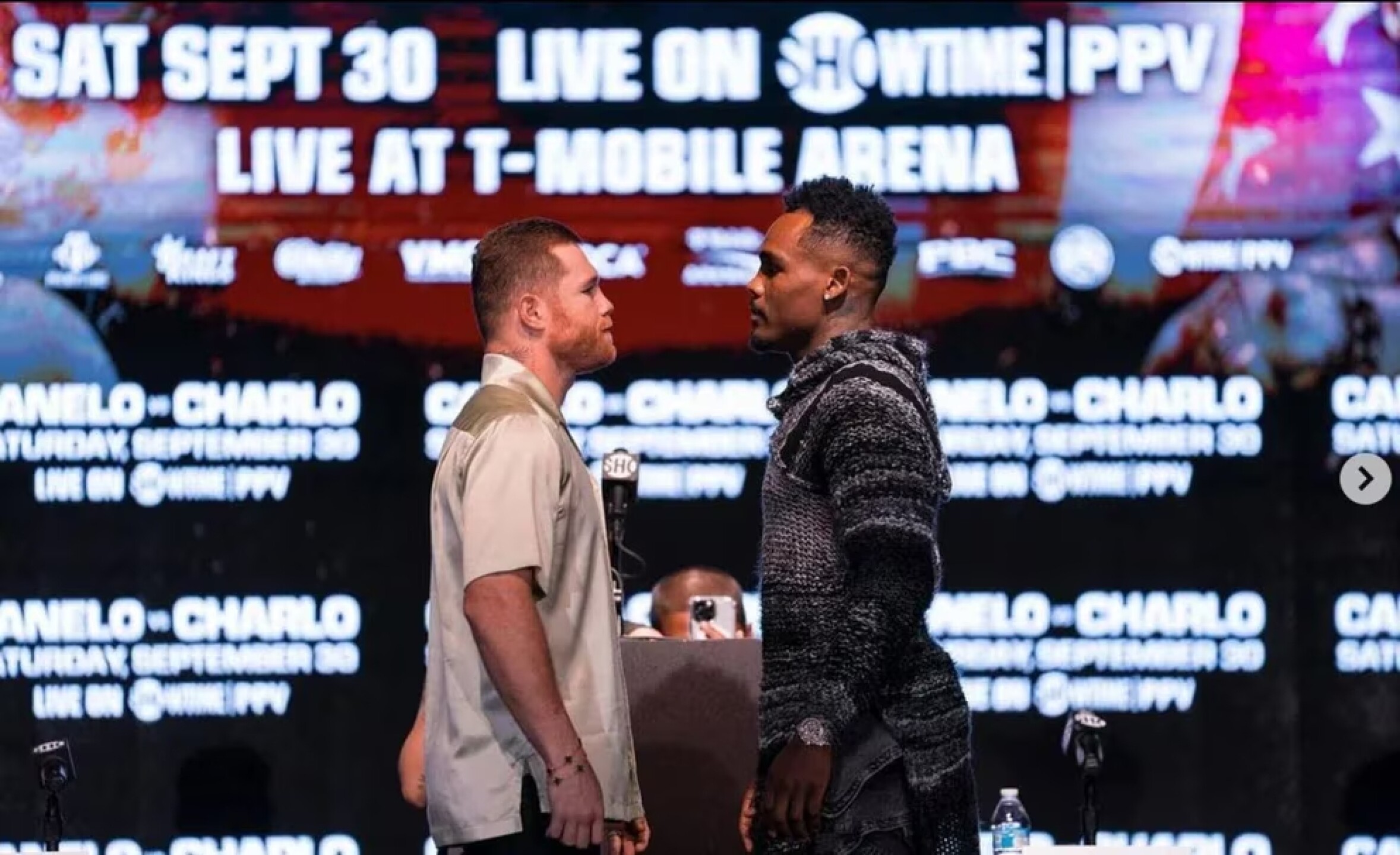 La pelea entre Canelo y Jermell Charlo será el próximo 30 de septiembre.