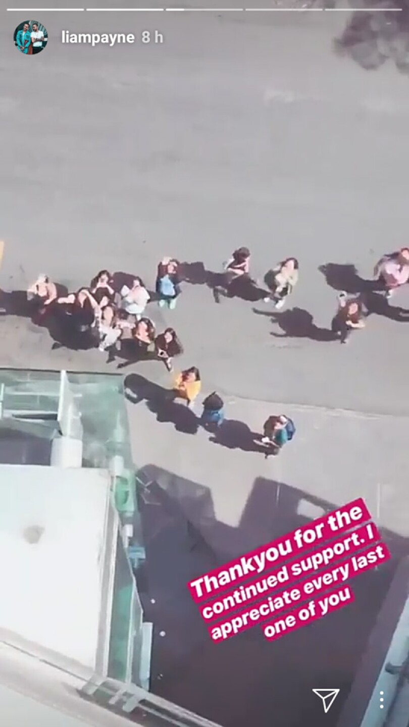 Liam Payne estuvo en México pero sin muchas fans