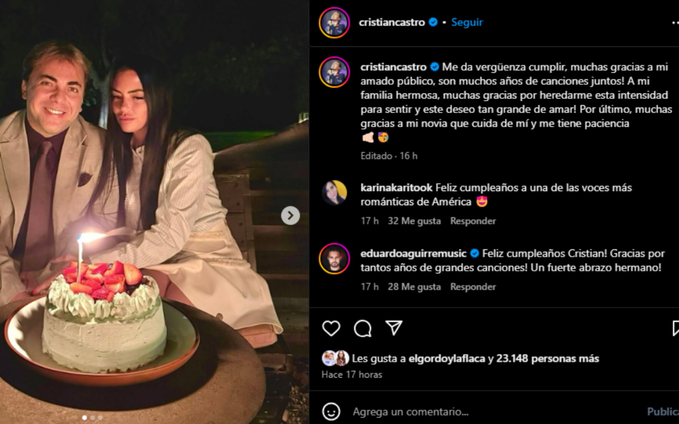 ¿Mariela y Cristian Castro se separan?