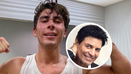 Hijo de Chayanne muestra su físico, pero aún así prefieren al padre